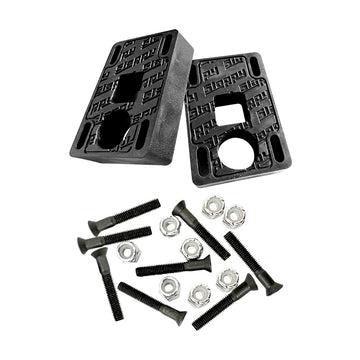Slappy - Big Blocks 3/4 Risers with Hardware Black.