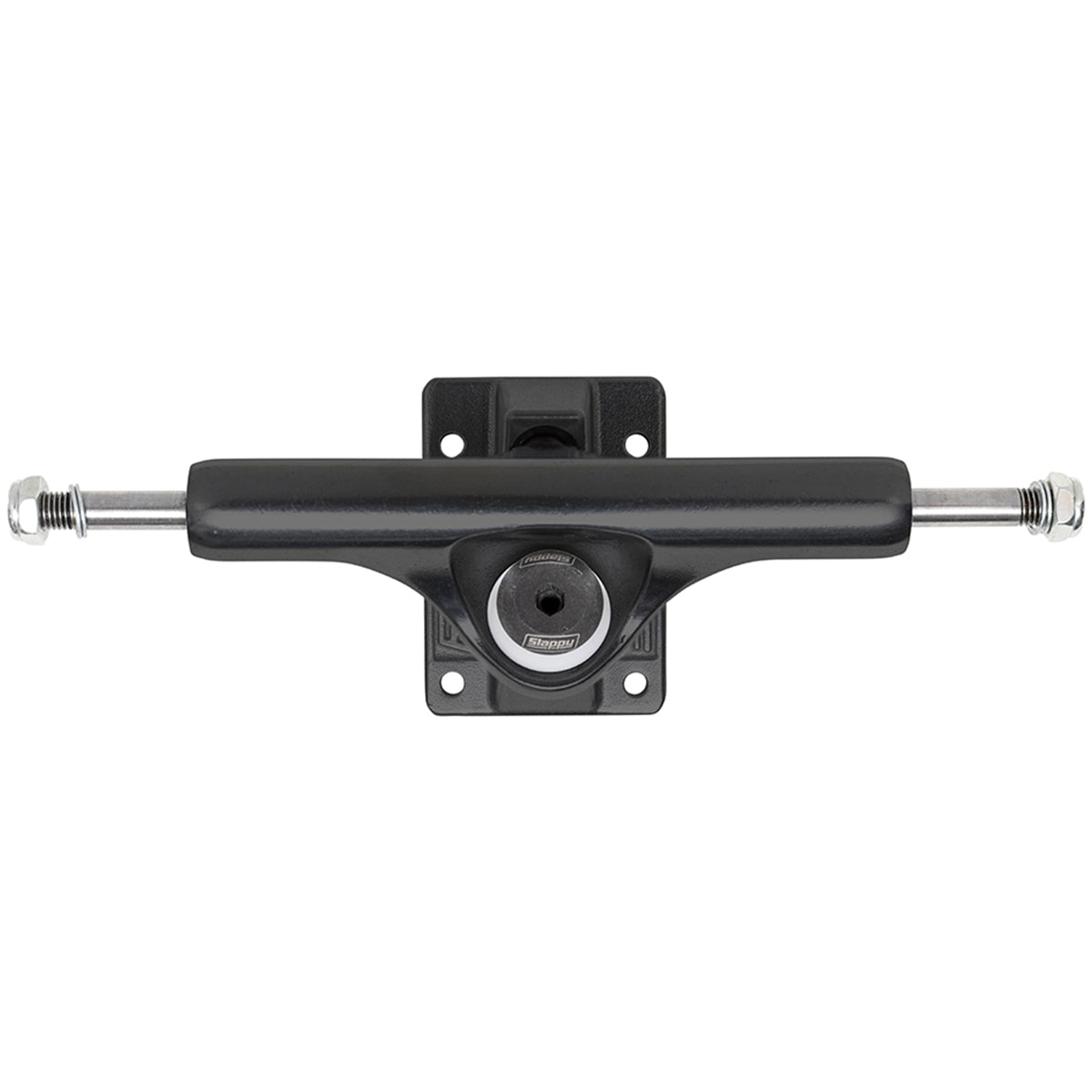 Slappy Inverted Hollow Light Ultra Low Kingpin Black 8.25 Skateboard Trucks.