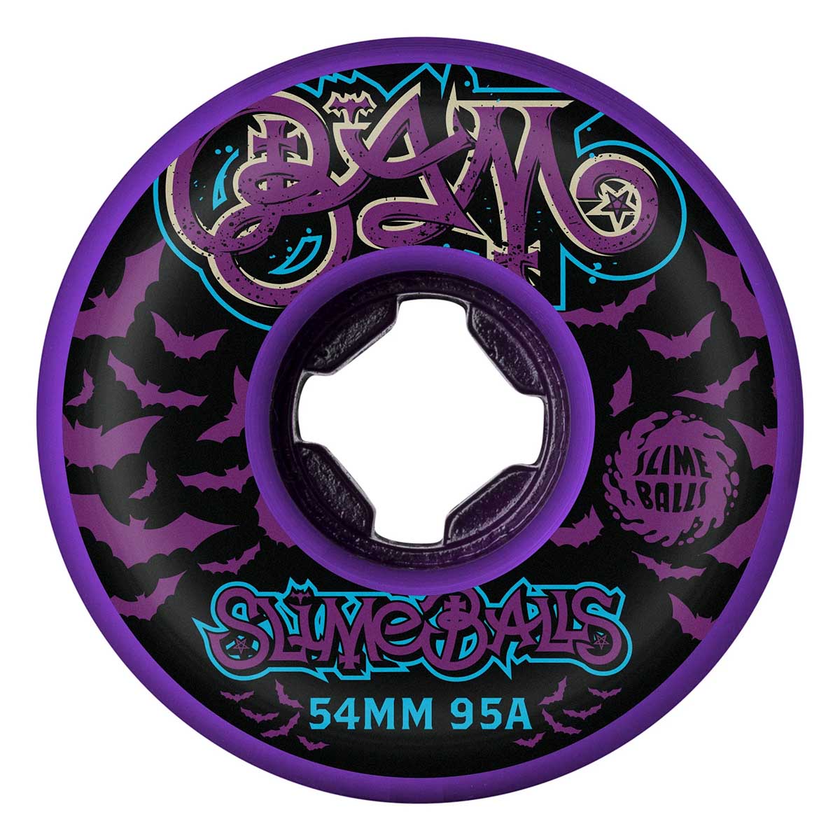 Slime Balls Bam Margera Guest Hardline 54MM 95A Skateboard Wheels