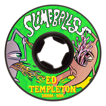 Slime Balls Ed Templeton Guest Vomits 58MM 99A Skateboard Wheels