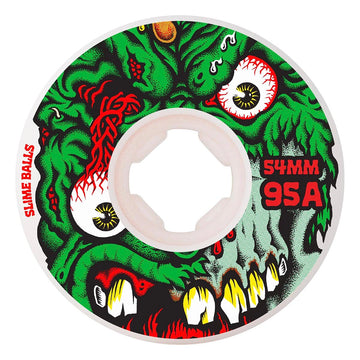 Slime Balls Roskopp Face Two Reissue Hardline 54MM 95A Skateboard Wheels