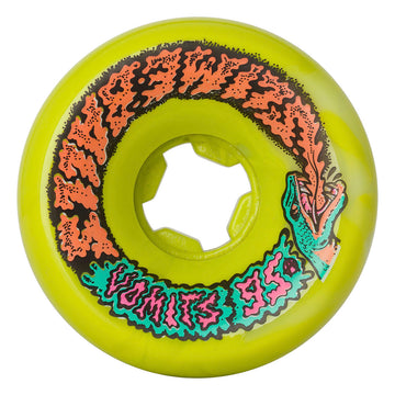 OJ Snake Vomits Green/White Swirl 60MM 95A Skateboard Wheels