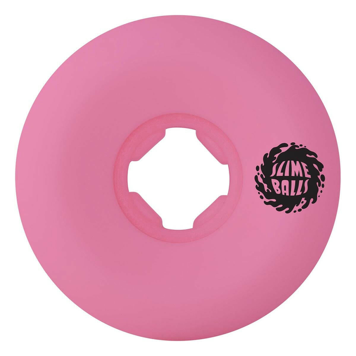 Slime Balls - Tear Away Maggots Neon Pink Hardline 54MM 97A Skateboard Wheels.