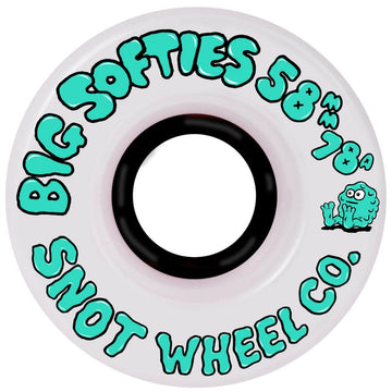 Snot Big Softies 58MM 78A Skateboard Wheels.