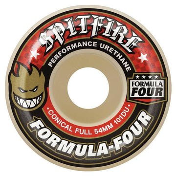Spitfire F4 Conical Full 52MM 101A Skateboard Wheels.