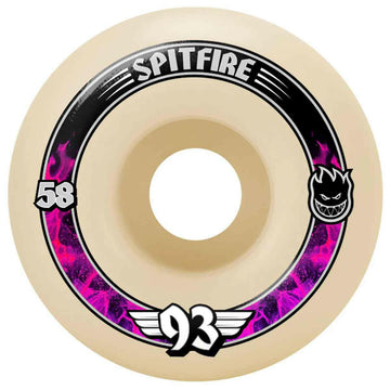Spitfire - F4 Radials 58MM 93A Skateboard Wheels.