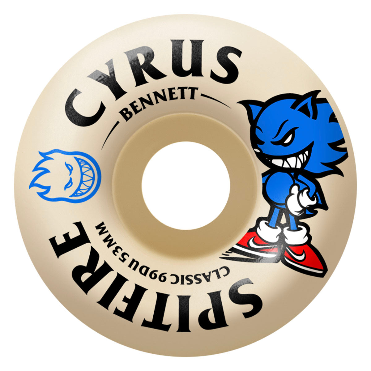 Spitfire F4 Cyrus Bennett Burn Squad Classic 53MM 99A Skateboard Wheels