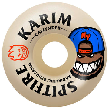 Spitfire F4 Karim Callender Burn Squad Radial Full 56MM 97A Skateboard Wheels