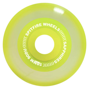 Spitfire - Neon Sapphires 58MM 90D Skateboard Wheels.