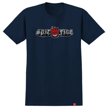 Spitfire Old E Drop Tee Navy