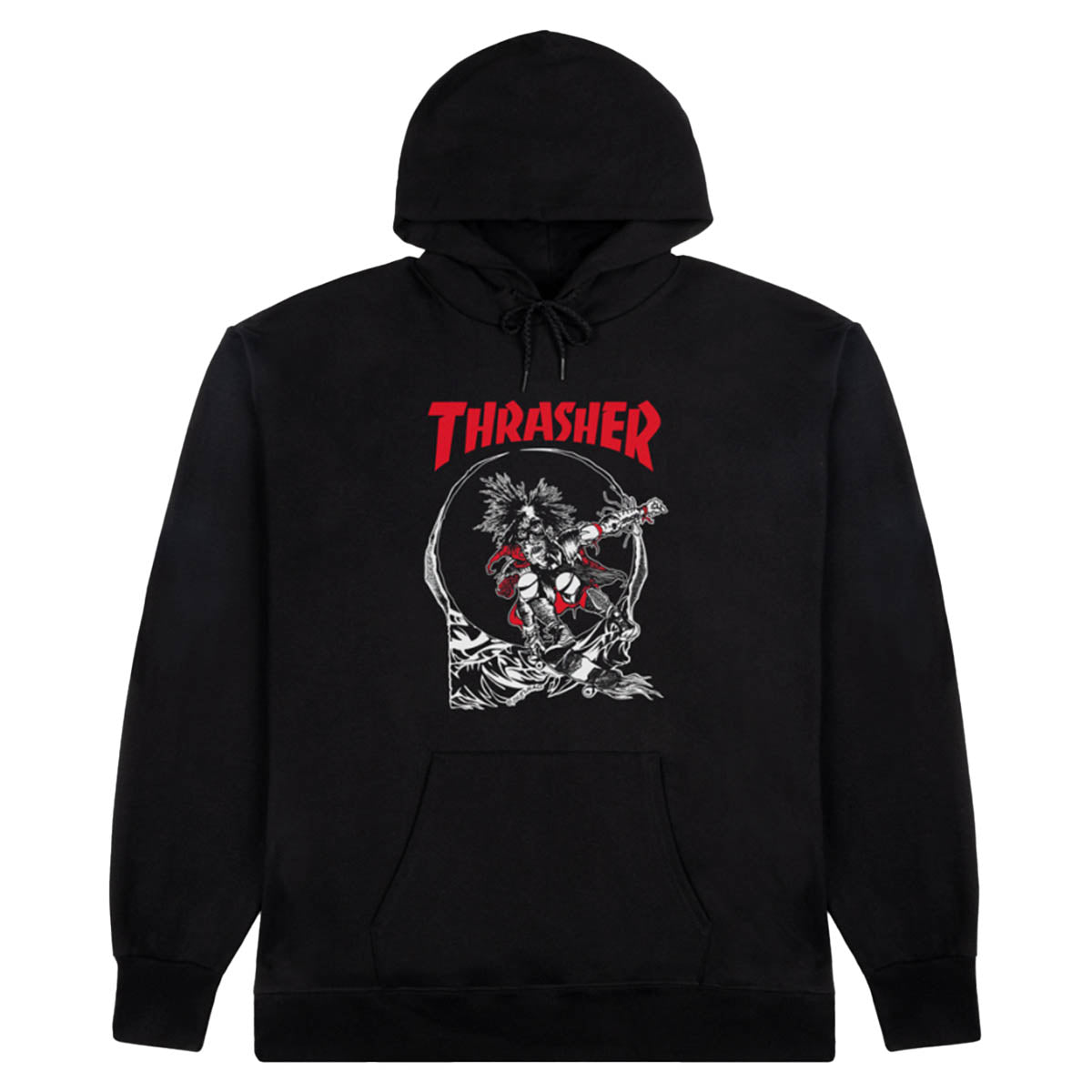 Thrasher - Outlaw 2-Tone Hoodie Black