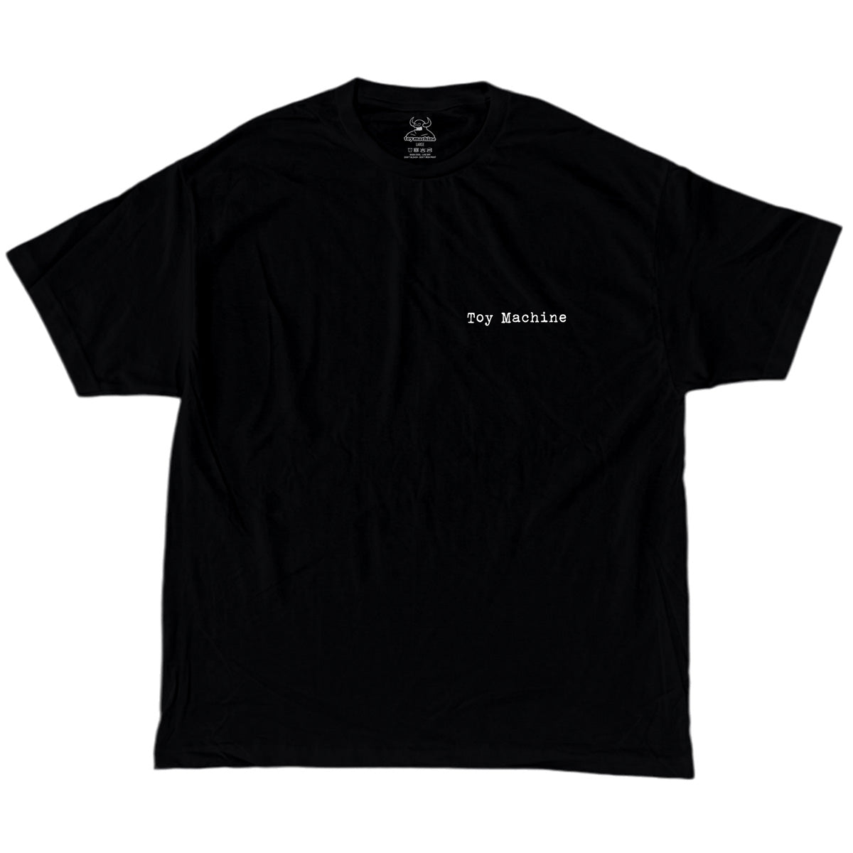 Toy Machine - Charred Cross Tee Black.