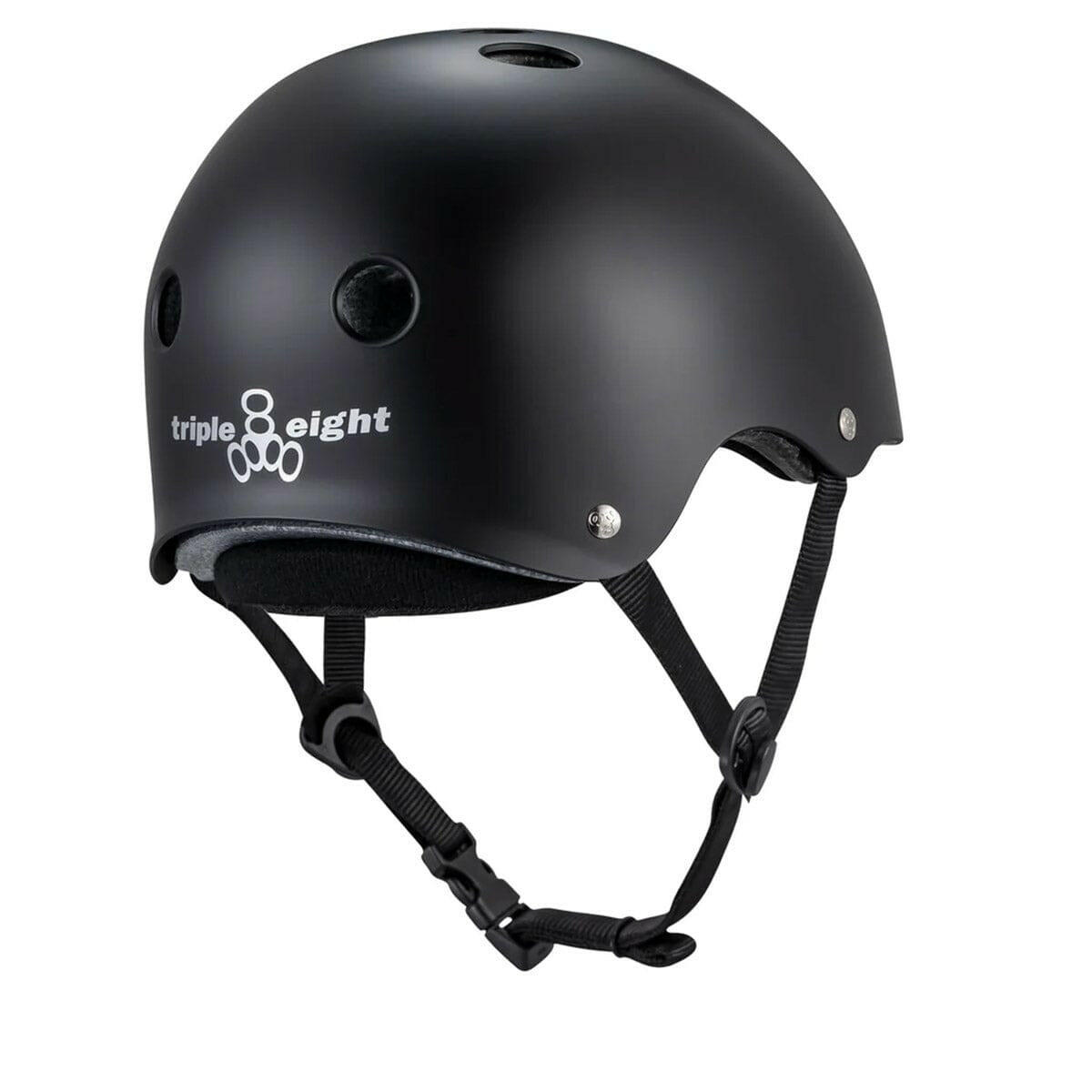 Triple 8 - Deep Cover Helmet Black Matte.