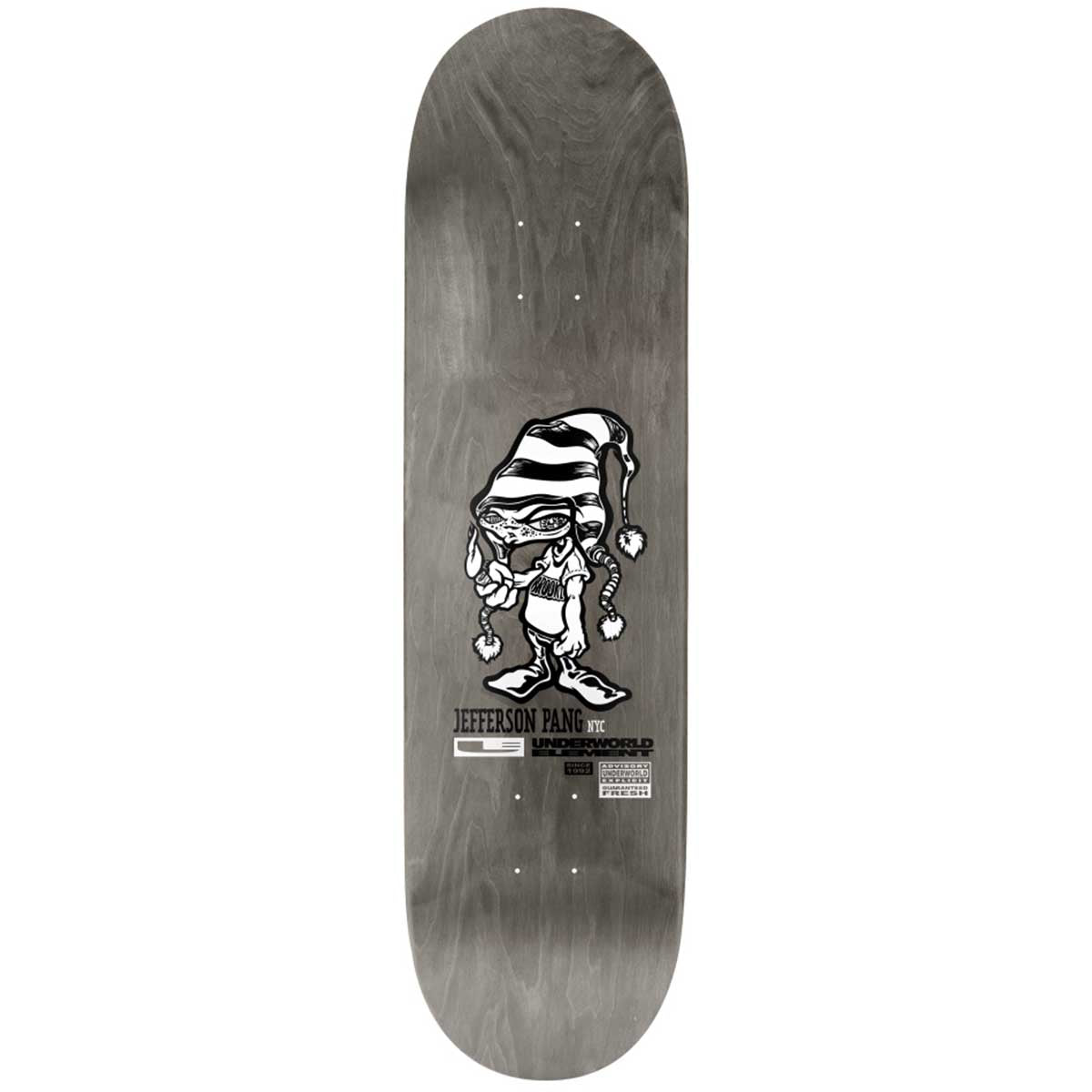 Underworld Element Jefferson Pang Guaranteed Fresh 8.5 Skateboard Deck Top