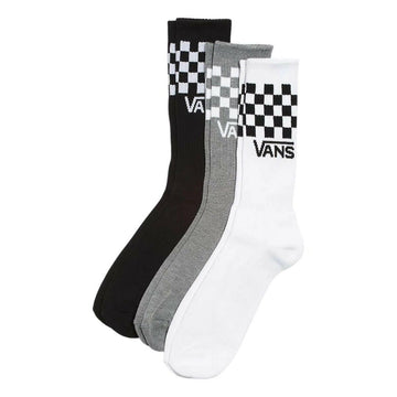 Vans Classic Check Socks Black/White.