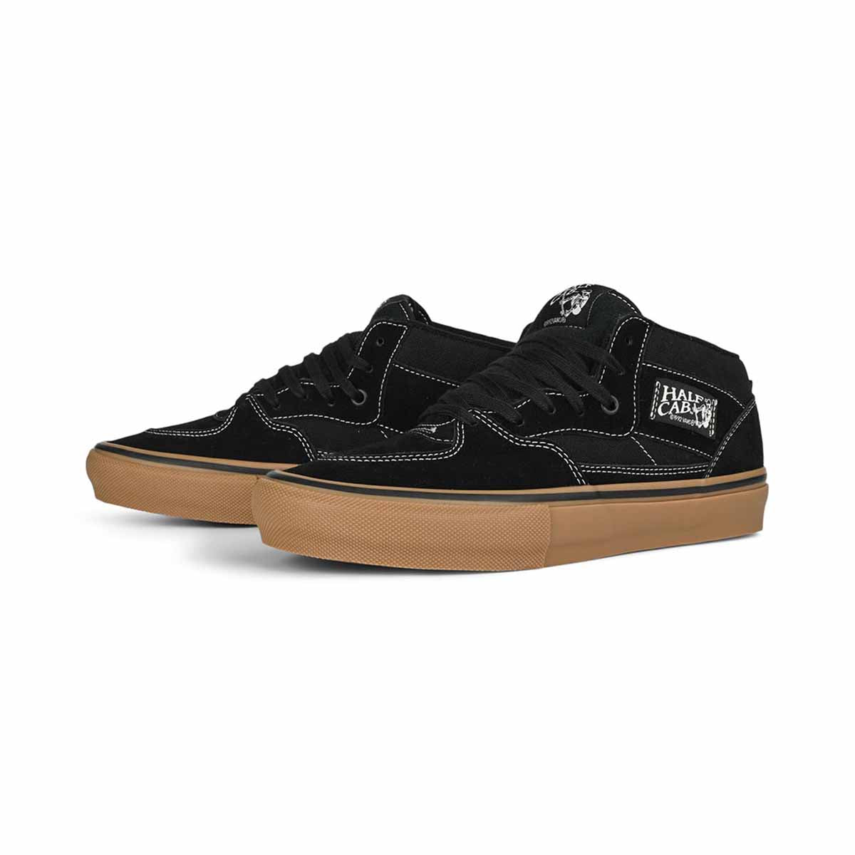 Vans - Skate Half Cab Shoes Black/Gum/White Front