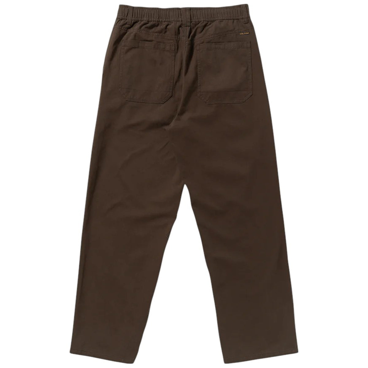 Volcom - Chillow Pleat Elastic Waist Pant Cacao.