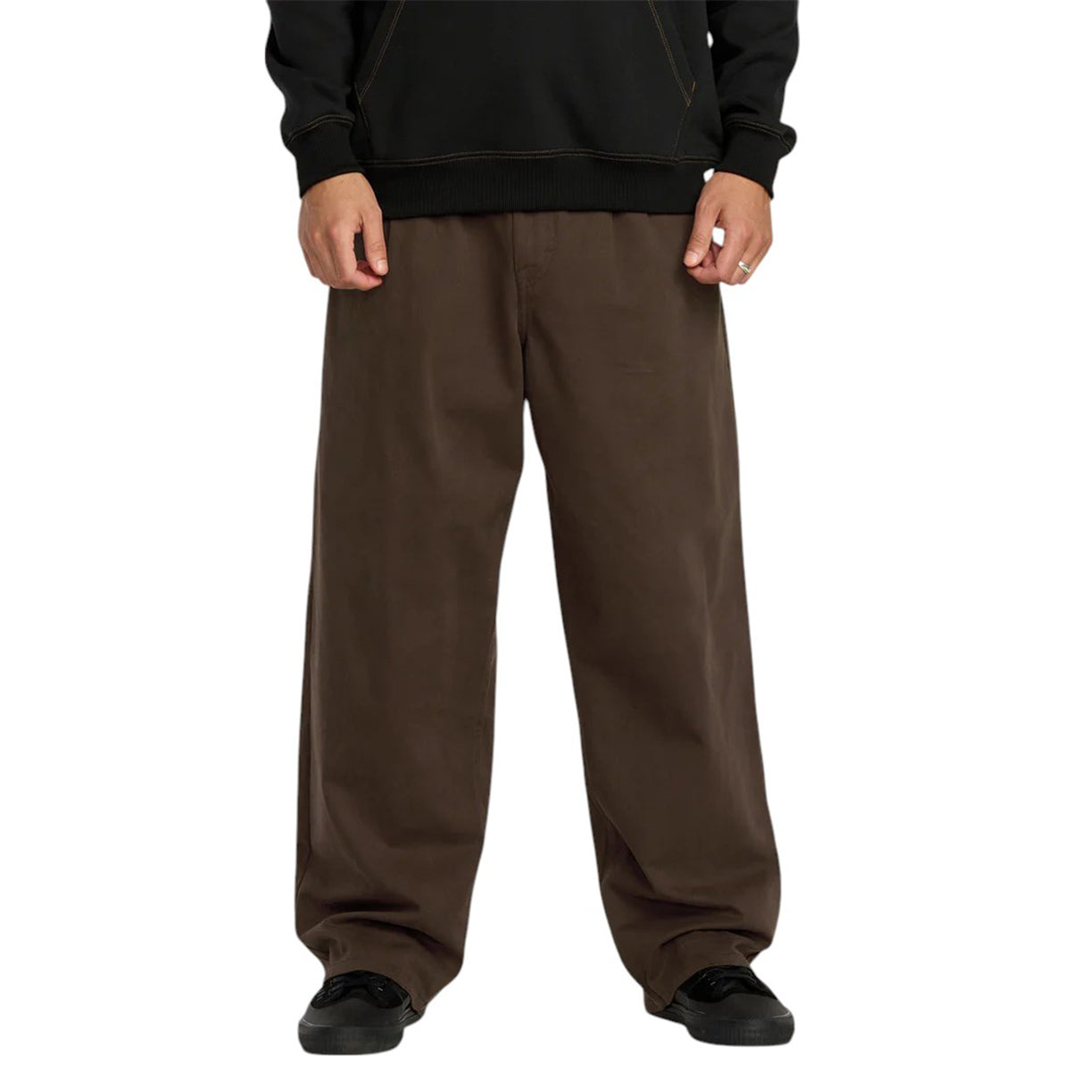 Volcom - Chillow Pleat Elastic Waist Pant Cacao.