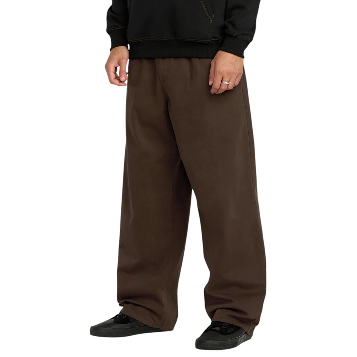 Volcom - Chillow Pleat Elastic Waist Pant Cacao.