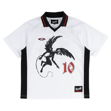 Welcome - Angel Soccer Jersey White.