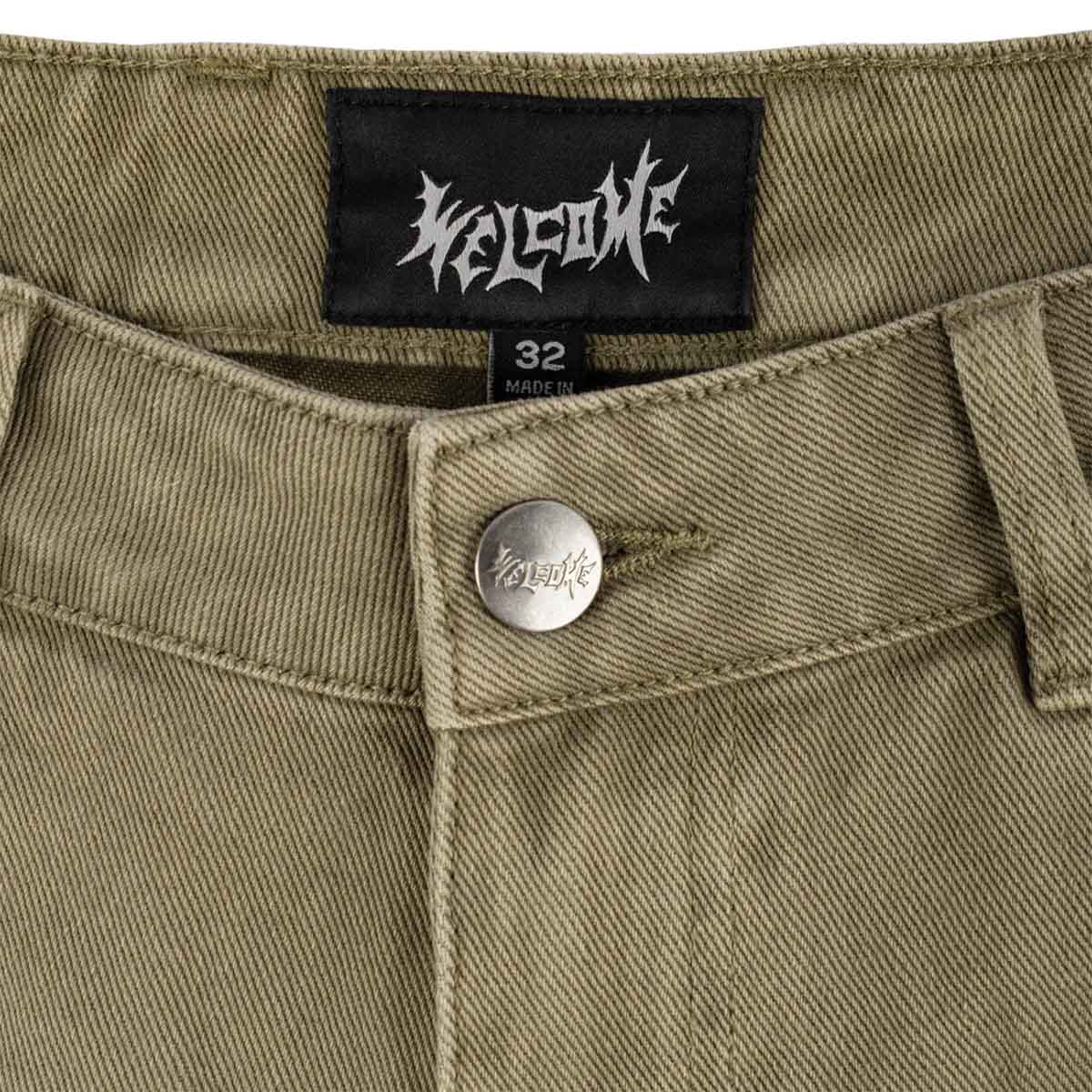 Welcome - Chasm Baggy Denim Jort Cedar.