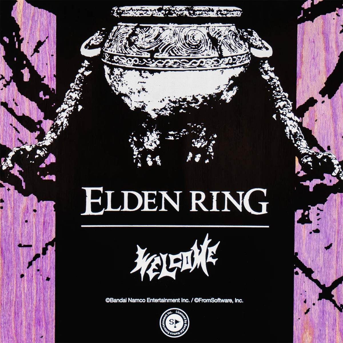 Welcome - X Elden Ring Ranni on Widow 10.0 Skateboard Deck.