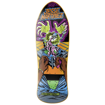 World Industries - Jesse Martinez Rockem 10.126 Reissue Skateboard Deck.