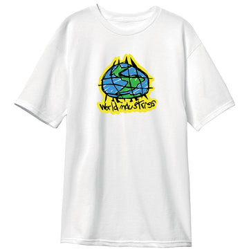 World Industries Scribble Tee White