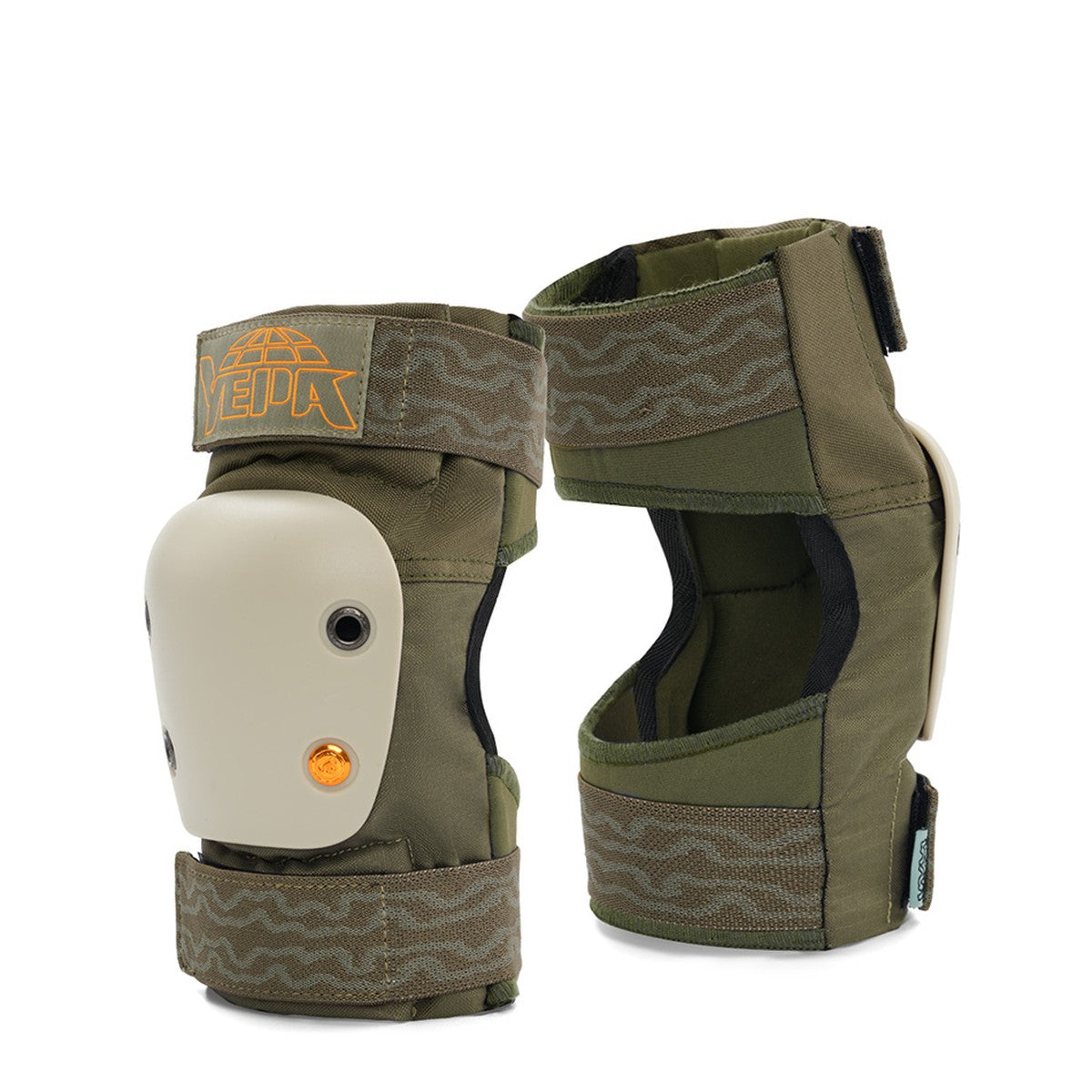 Yepa Shell Adult 3-Pack Pad Set Prickly Pear Green – elbow pads