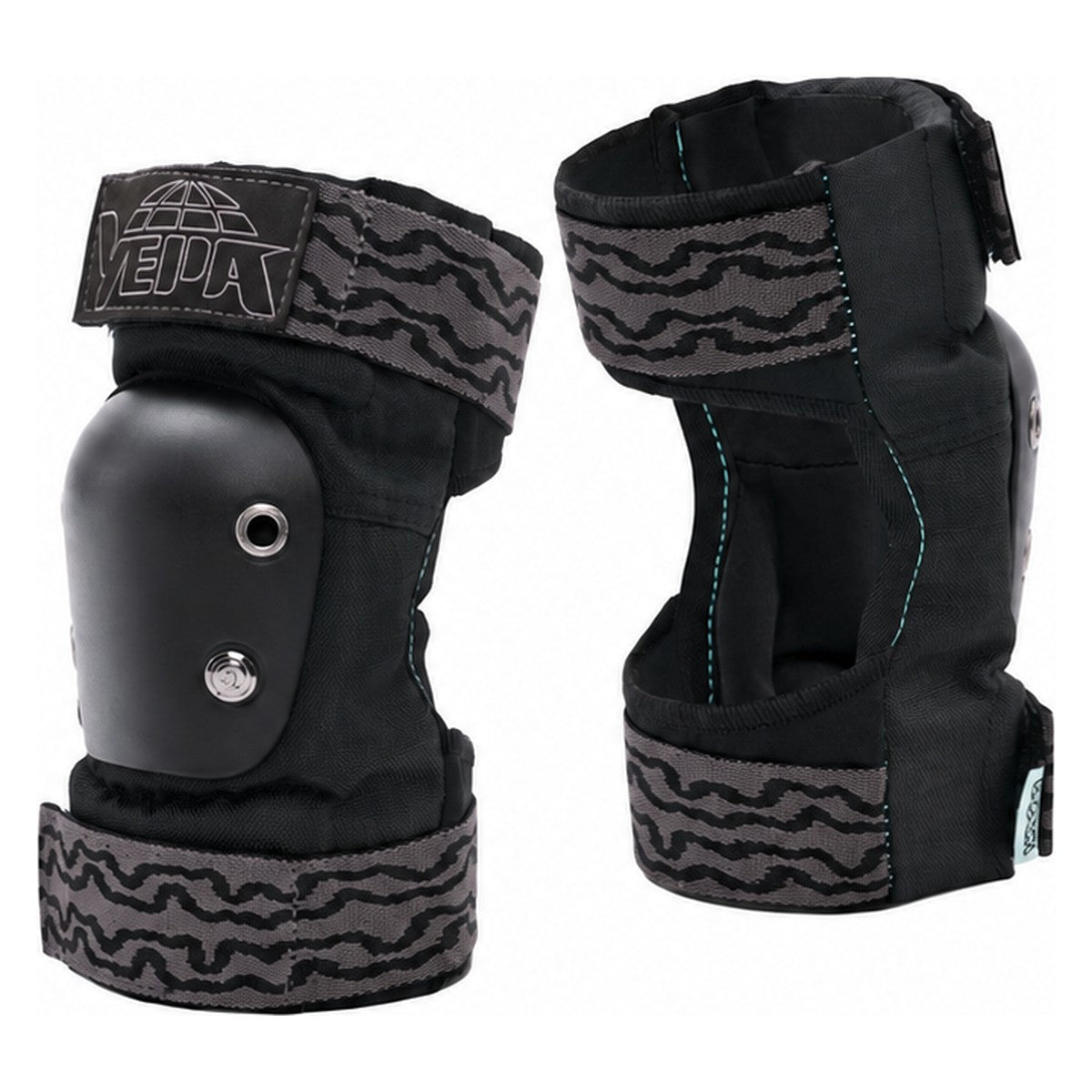 Yepa Shell Youth 3-Pack Pad Set Black – elbow pads