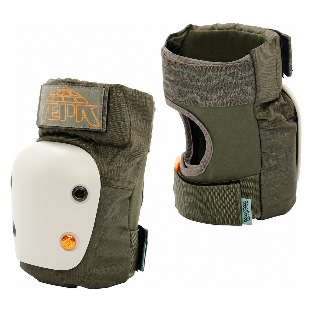 Yepa Shell Youth 3-Pack Pad Set Prickly Pear Green – knee pads