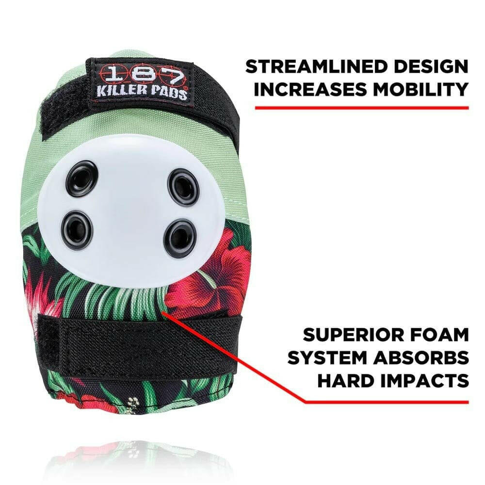 187 - Junior Six Pack Pad Set Hibiscus.