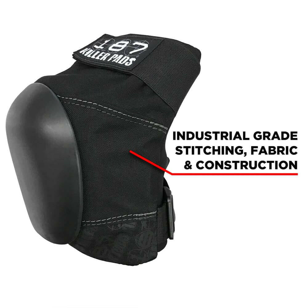 187 Killer Pads Pro Knee Pad Black Details