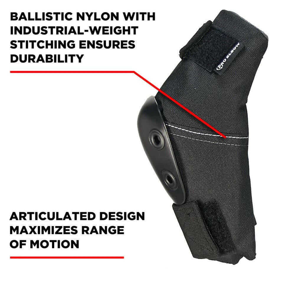 187 - Pro Elbow Pad Black.