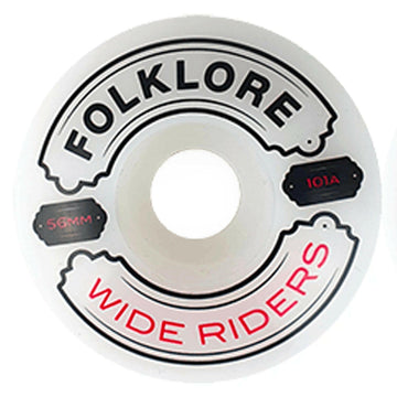 Folklore - Wide Riders 56MM 101A Skateboard Wheels.