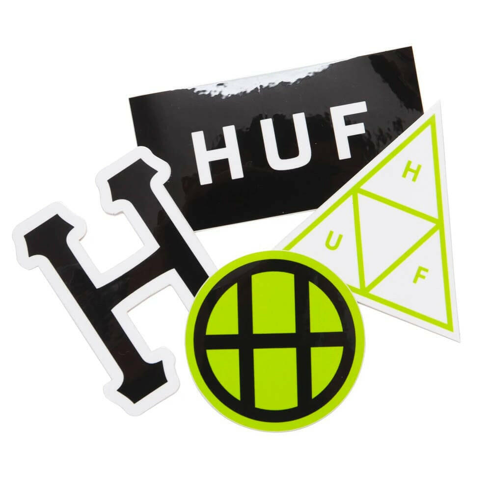 Huf - Core Logo Sticker Pack.
