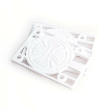 Independent - 1/8" Risers White.