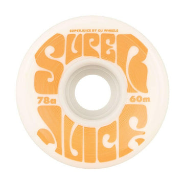 OJ - Super Juice White 60MM 78A Skateboard Wheels.
