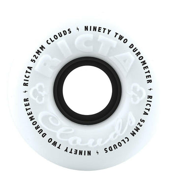 Ricta - Clouds Black 52MM 92A Skateboard Wheels.