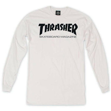 Thrasher - Skate Mag L/S Tee White.