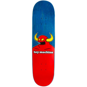 Toy Machine Monster Blue Skateboard Deck.