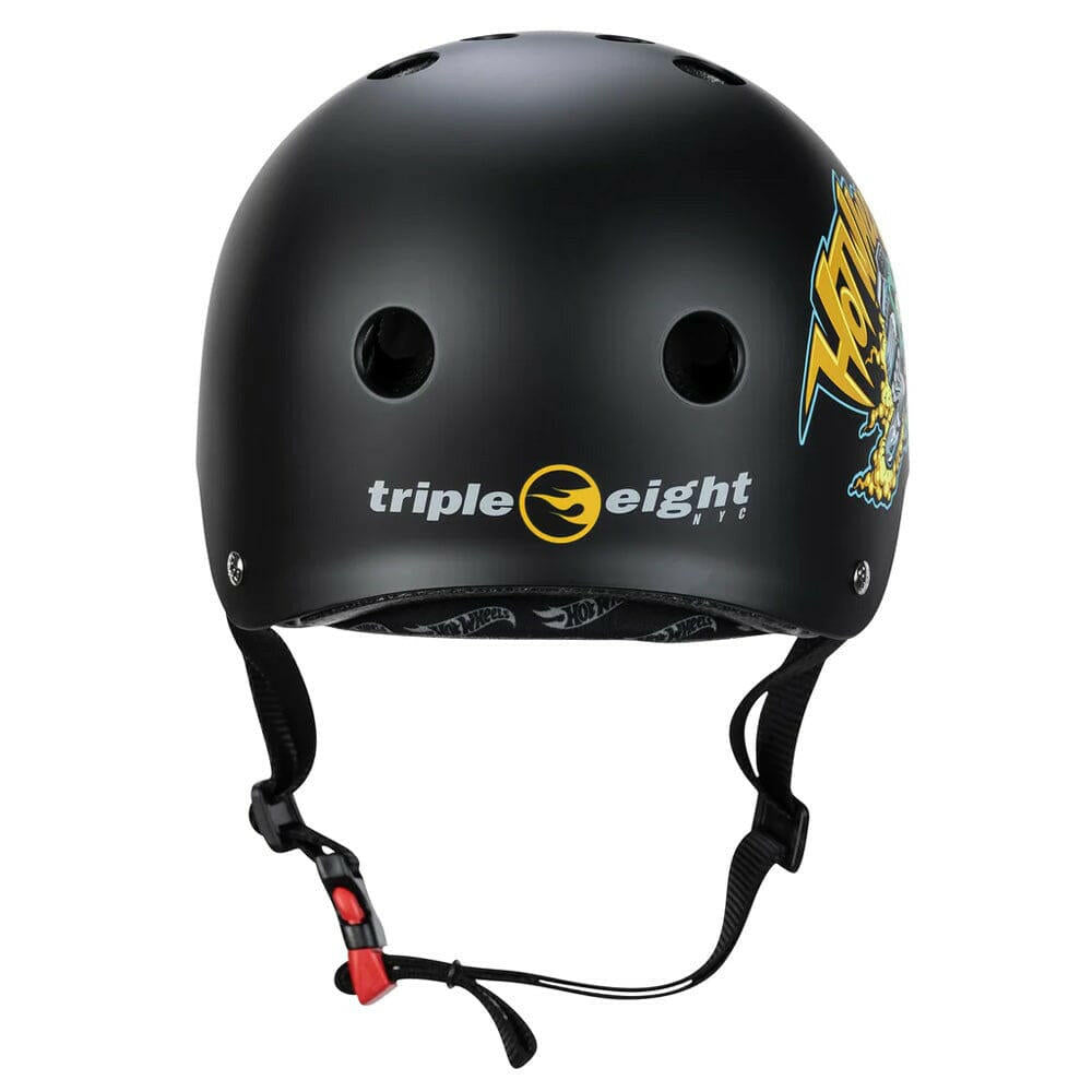 Triple 8 Certified Sweatsaver Helmet Hot Wheels.