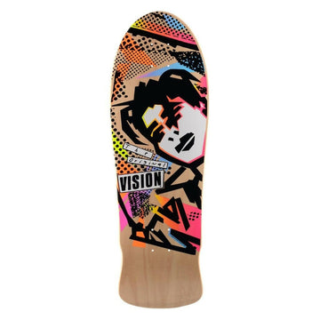 Vision - Original MG Natural 10.0 Reissue Skateboard Deck.