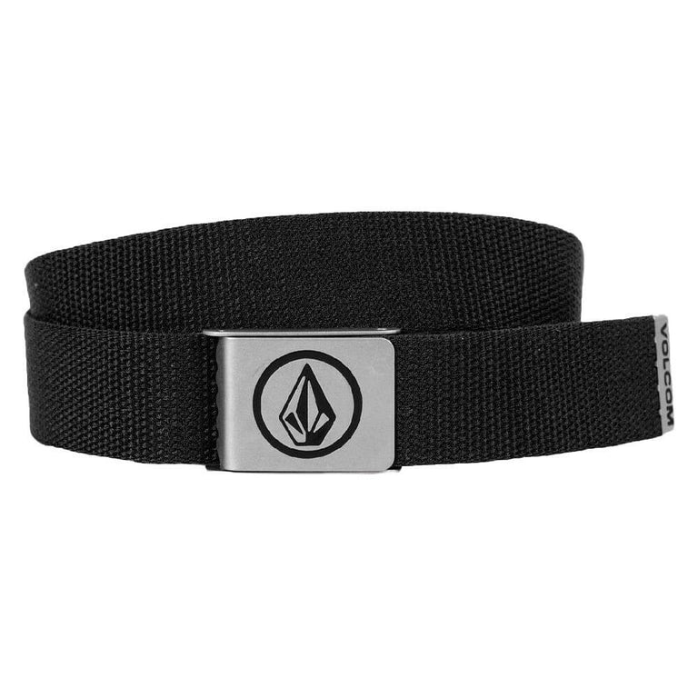 Volcom Circle Web Belt Black.